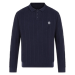 Team GB Knitted Polo Sweat Team GB Cable Knitted Polo Sweat - Navy