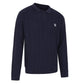Team GB Knitted Polo Sweat Team GB Cable Knitted Polo Sweat - Navy