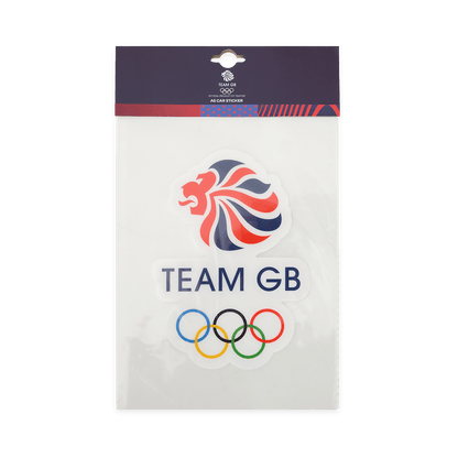 Team GB Car Sticker Team GB Car Logo Sticker - A5