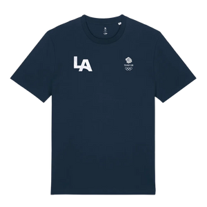 Team GB T-Shirt Team GB Core LA T-Shirt - Navy