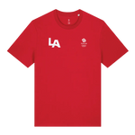 Team GB T-Shirt Team GB Core LA T-Shirt - Red