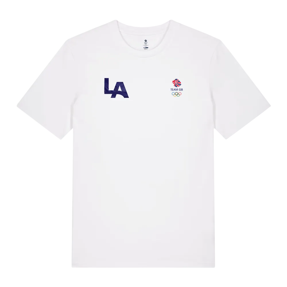 Team GB T-Shirt Team GB Core LA T-Shirt - White