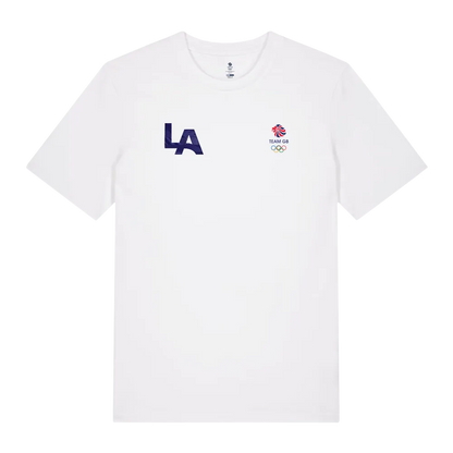 Team GB T-Shirt Team GB Core LA T-Shirt - White