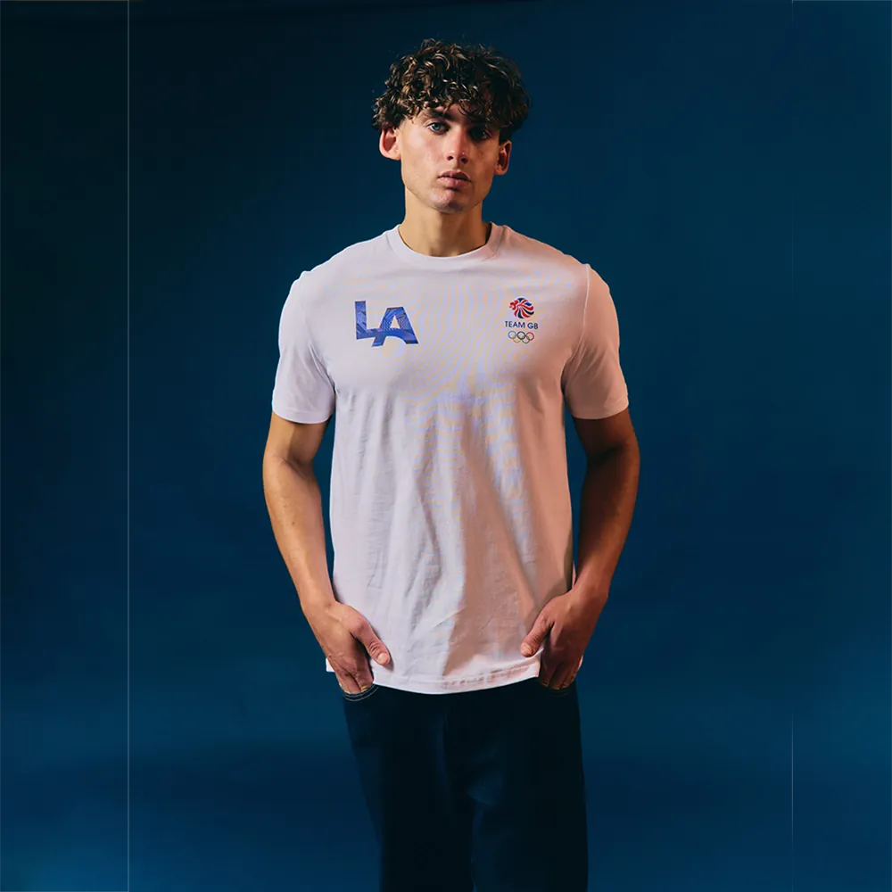 Team GB T-Shirt Team GB Core LA T-Shirt - White