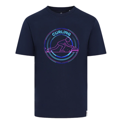 Team GB T-Shirt Team GB Curling T-Shirt - Navy