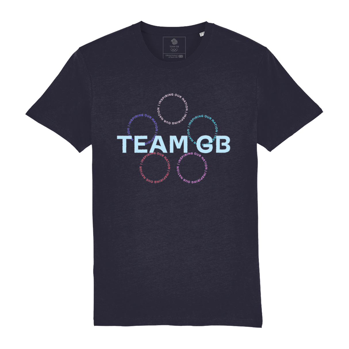 Team GB Freestyle Navy T-Shirt