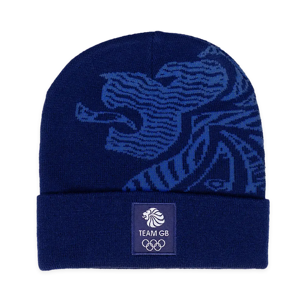 Team GB Beanie Hat Team GB Logo Beanie - Navy