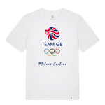 Team GB T-Shirt Team GB Logo Milan T-Shirt - White