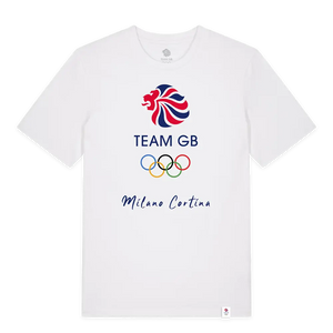 Team GB T-Shirt Team GB Logo Milan T-Shirt - White