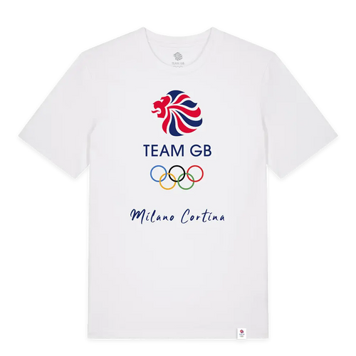 Team GB T-Shirt Team GB Logo Milan T-Shirt - White