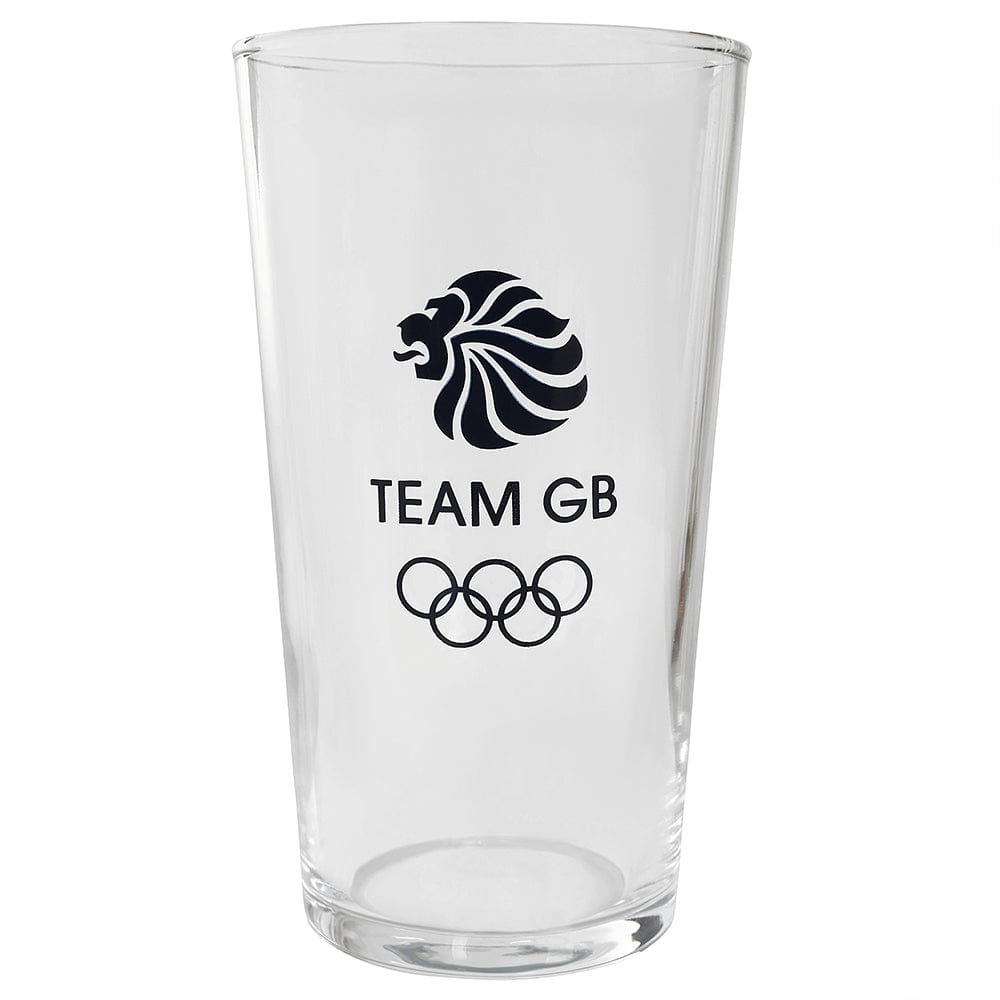 Team GB Pint Glass Team GB Logo Pint Glass