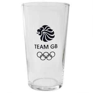 Team GB Pint Glass Team GB Logo Pint Glass