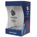Team GB Pint Glass Team GB Logo Pint Glass