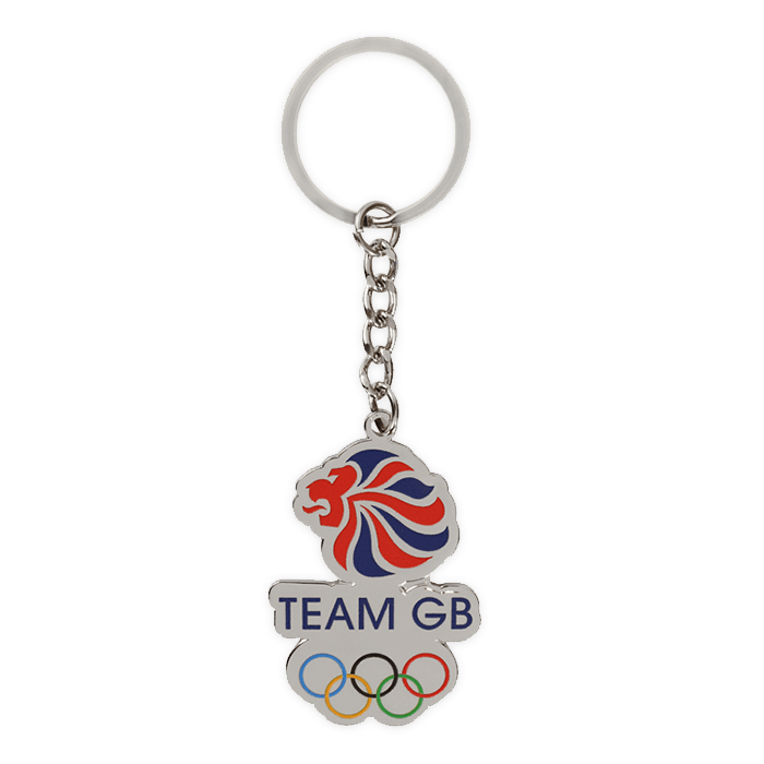 Team GB Metal Logo Keyring