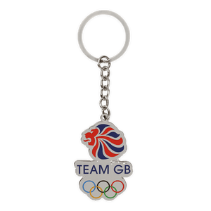 Team GB Keyring Team GB Metal Logo Keyring