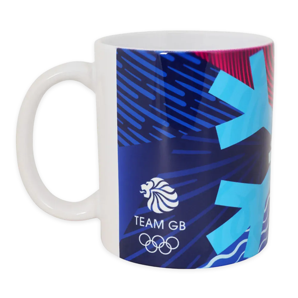 Team GB Mug Team GB Milan 26 Snowflake Mug