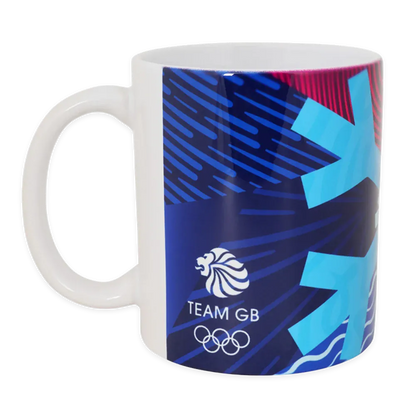 Team GB Mug Team GB Milan 26 Snowflake Mug