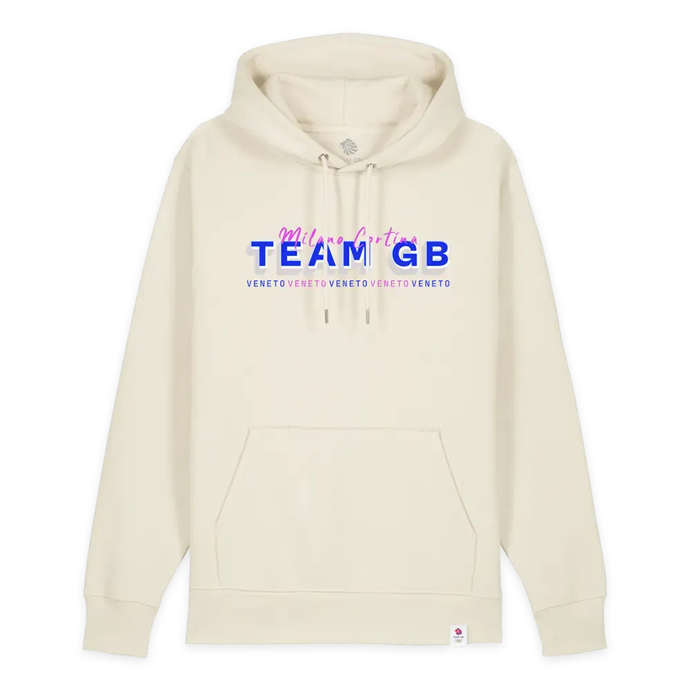 Team GB Hoodie Team GB Milan Hoodie - Cream
