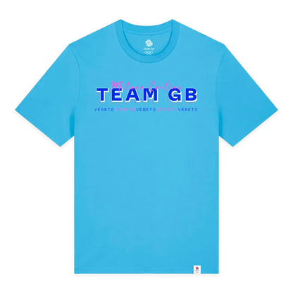 Team GB T-Shirt Team GB Milan T-Shirt - Aqua