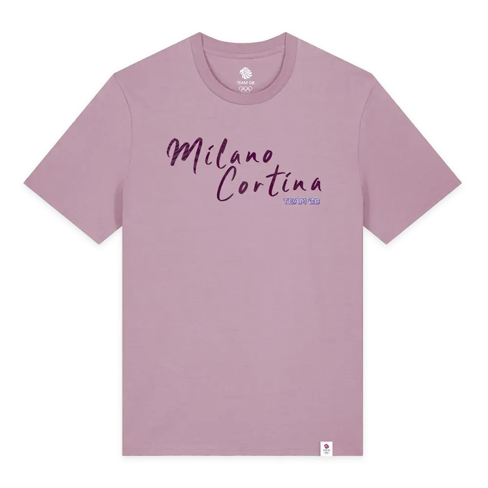 Team GB T-Shirt Team GB Milan T-Shirt - Lilac