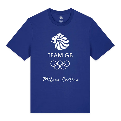 Team GB T-Shirt Team GB Milan T-Shirt - Royal