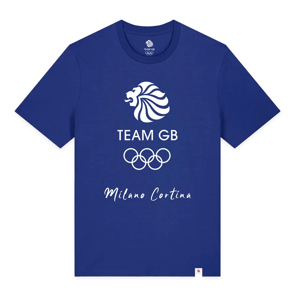 Team GB T-Shirt Team GB Milan T-Shirt - Royal