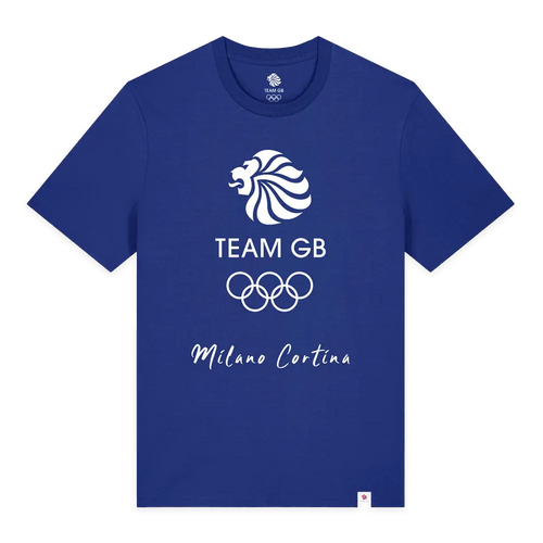 Team GB T-Shirt Team GB Milan T-Shirt - Royal
