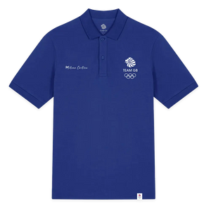 Team GB Polo Shirt Team GB Milano 2026 Polo - Royal