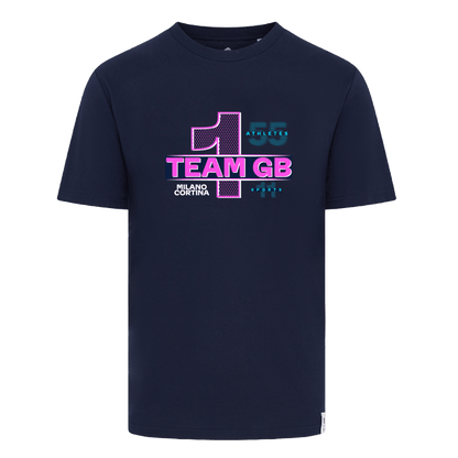 Team GB T-Shirt Team GB Milano Cortina Athlete T-Shirt