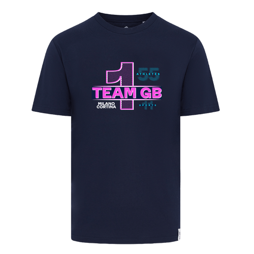 Team GB T-Shirt Team GB Milano Cortina Athlete T-Shirt
