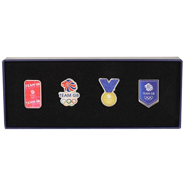 Team GB Pin Badges Team GB Pin Badge Set - 4 Pack