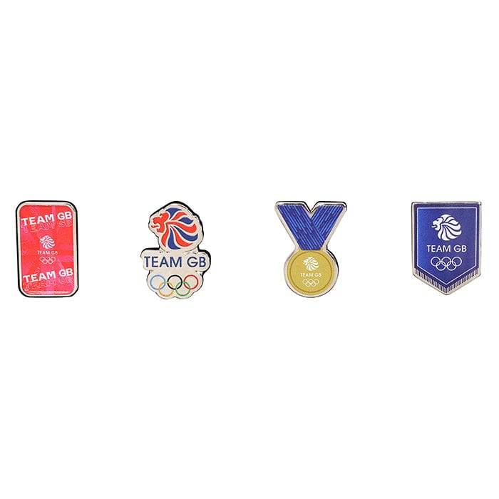 Team GB Pin Badge Set - 4 Pack