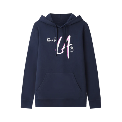 Team GB Store Team GB Road to LA Hoodie - Navy - Junior
