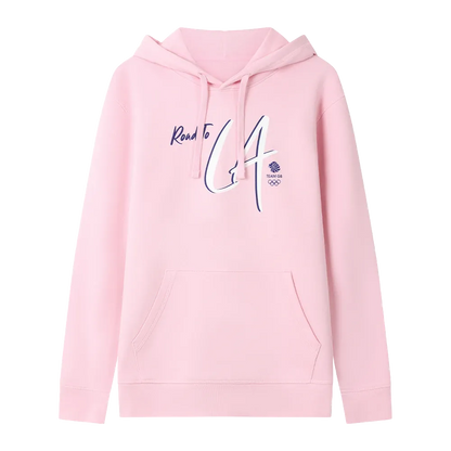 Team GB Hoodie Team GB Road to LA Hoodie - Pink