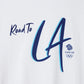 Team GB T-Shirt Team GB Road to LA T-shirt - Ecru