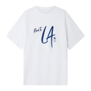 Team GB T-Shirt Team GB Road to LA T-shirt - Ecru