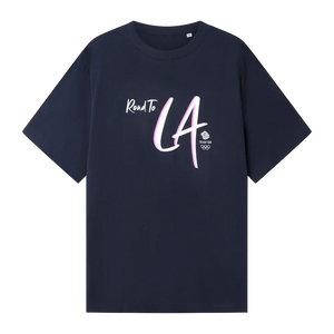 Team GB T-Shirt Team GB Road to LA T-shirt - Navy