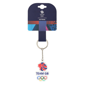 Team GB Keyring Team GB Rubber Logo Keyring