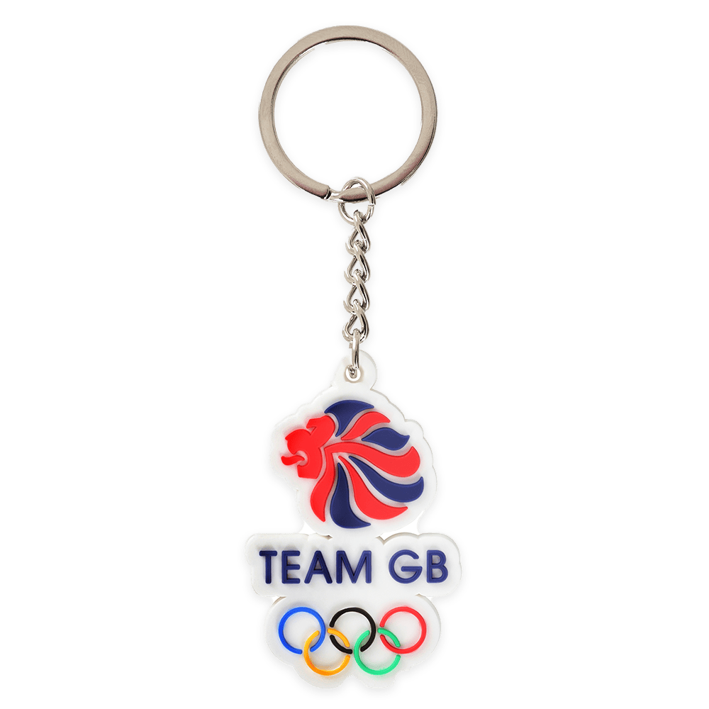 Team GB Keyring Team GB Rubber Logo Keyring