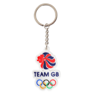 Team GB Keyring Team GB Rubber Logo Keyring