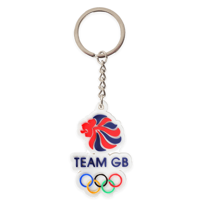 Team GB Keyring Team GB Rubber Logo Keyring