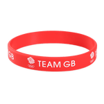 Team GB Wristband Team GB Silicone Logo Wristband