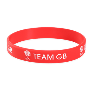 Team GB Wristband Team GB Silicone Logo Wristband