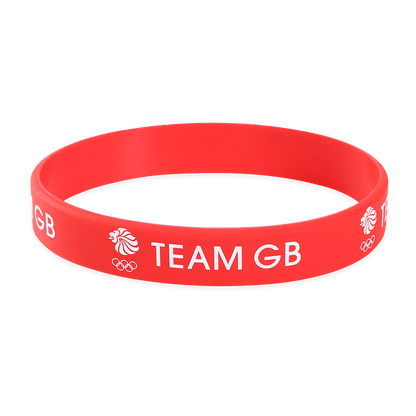 Team GB Wristband Team GB Silicone Logo Wristband