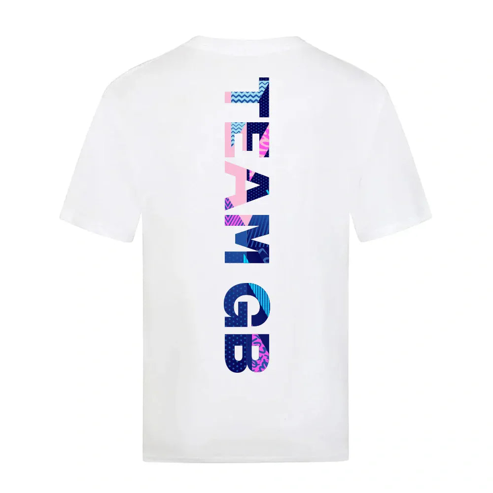 Team GB T-Shirt Team GB Skating T-Shirt - White