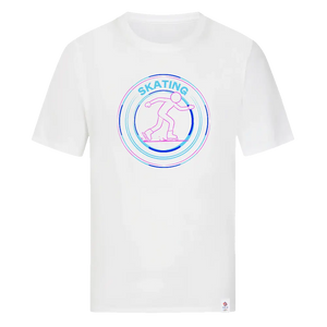 Team GB T-Shirt Team GB Skating T-Shirt - White
