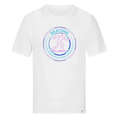 Team GB T-Shirt Team GB Skating T-Shirt - White