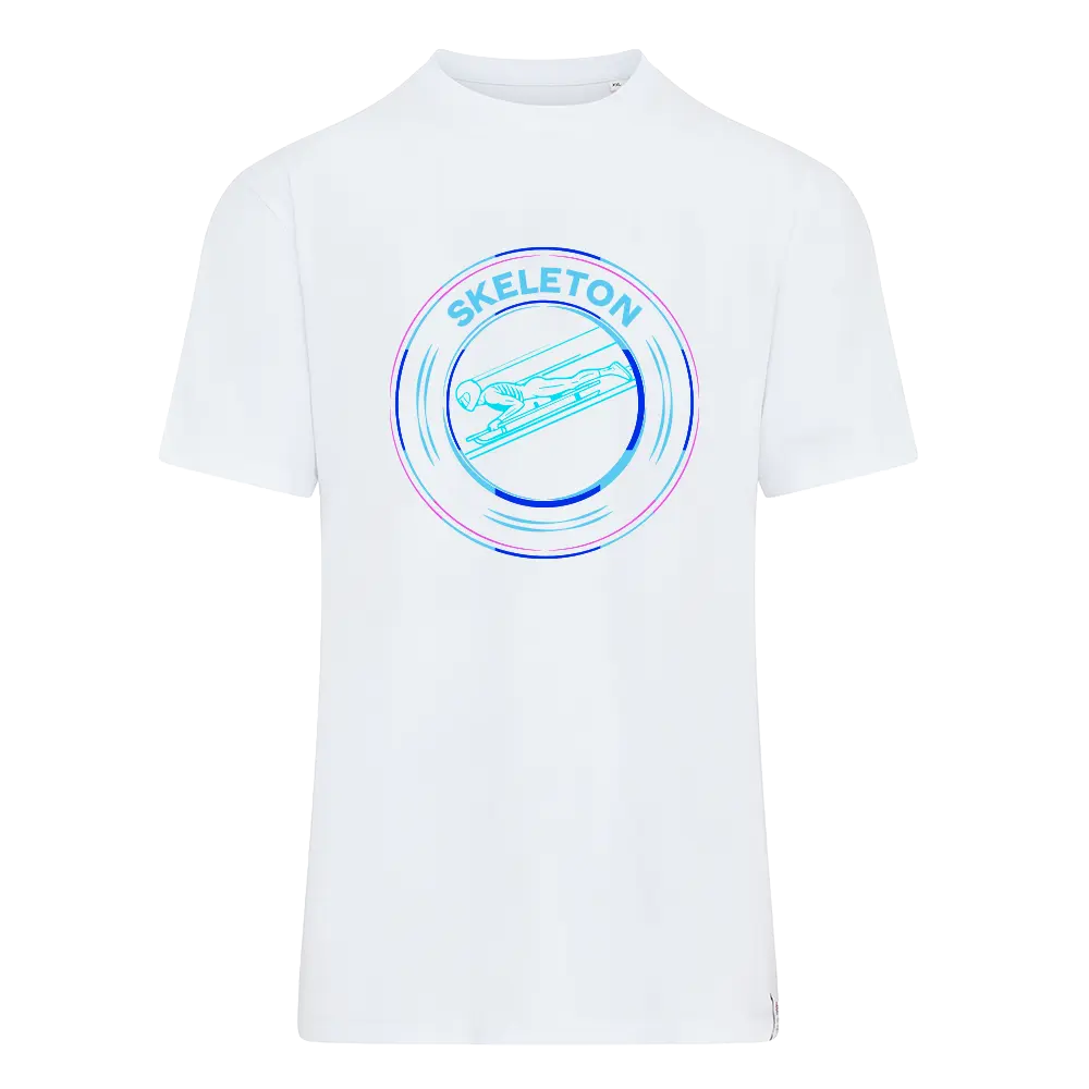 Team GB T-Shirt Team GB Skeleton T-Shirt - White