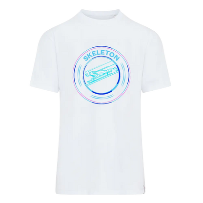 Team GB T-Shirt Team GB Skeleton T-Shirt - White