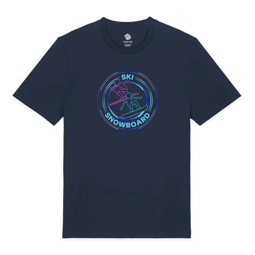 Team GB T-Shirt Team GB Ski T-Shirt - Navy